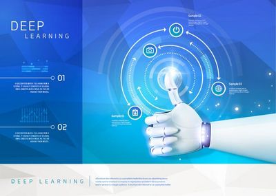 智创未来 人工智能双创服务平台海报版式设计解析